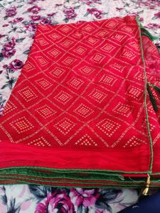 Chunri Work Saree