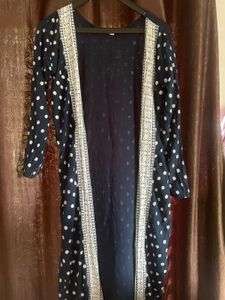 Ethnic Crop Top And Koti