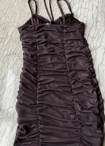 Brown H&amp;M Dress