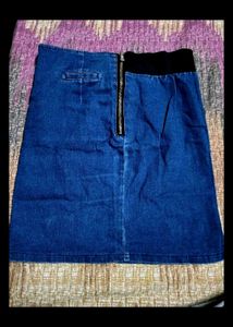Denim Mini Skirt