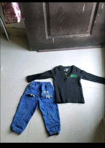 hopscotch pants + pantaloons t ( upto 2 yrs)