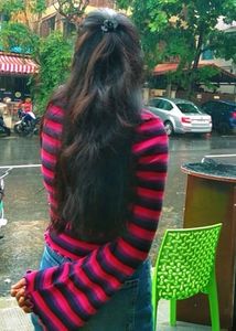 Striped Long Sleeve Top