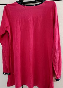 Girls Red Top For Sale (Size: M, Upto12 Years)