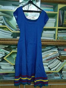Blue Anarkali Kurta
