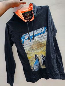 Full Sleeve Solid Men Sweatshirt