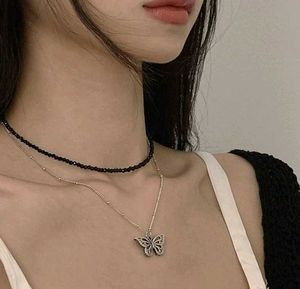 Butterfly Necklace &amp; Bracelet Set