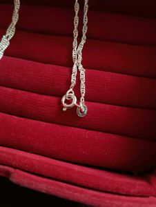Pure Silver Sterling Rope Chain 20 Inch