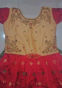 Girls Ethnic Red dress