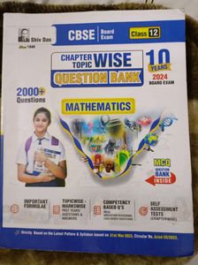 Shiv Das Maths Chapter Wise Pyq Class 12