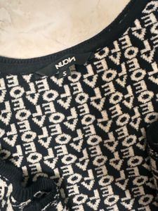 Patterned Knit Cardigan