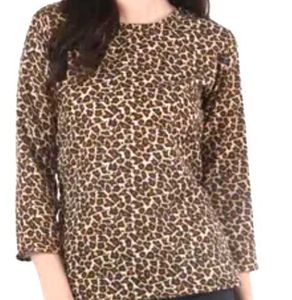 Leopard Print Top