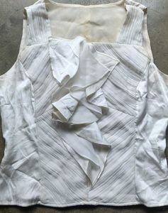 White Ruffle Top🤍