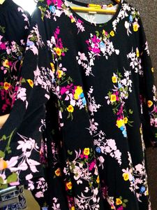 Floral Print Night Suit