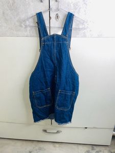 DENIM SHORT JUMPSUIT