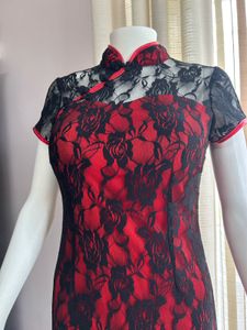 Cheongsam Lace Gown