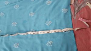 Kurta-pant-duptta Sky Blue