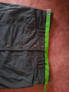 Button Front Midi Skirt