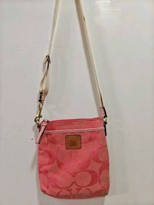 Pink Coach Sling