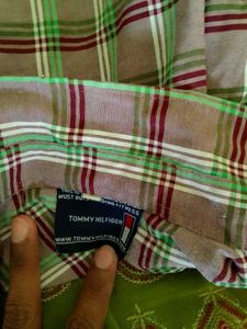 Tommy-Hilfiger Shirt,Size-L.Lining Shirts.
