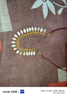 Mother of Pearl &amp; Gold Necklace
