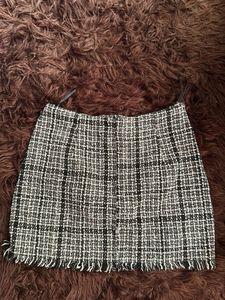Tweed Mini Skirt
