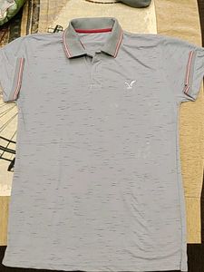 Gray Polo T-Shirt