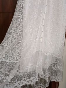 White cocktail dress