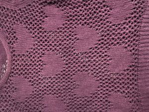 Cute Heart Pattern Knit Sweater