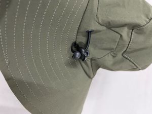 Decathlon Unisex Olive Green Hiking Sun Hat