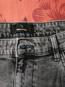 Grey Wash Denim Jeans