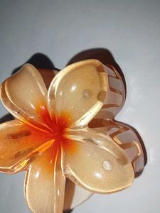 flower claw clip