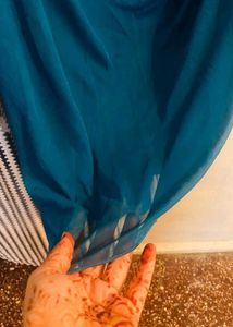 Blue Ruffle Dress