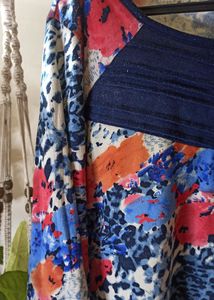 Printed Woolen Dress From Brand 109 F Available In