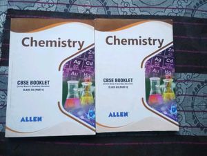 CBSE Chemistry Booklets Class 12