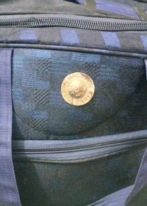 Blue Travel Duffel Bag