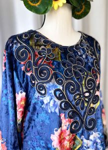 Korean Velvet Top