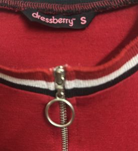 Red Round Neck Tshirt