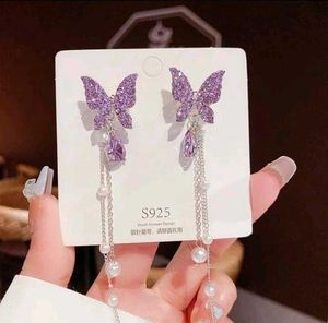 Butterfly Drop Earrings