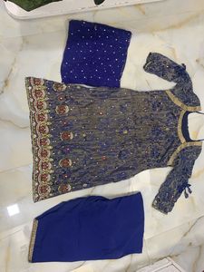 Blue Velvet Set📌offer In Profile