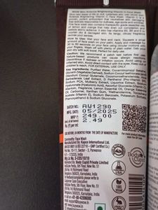 wow face wash and shampoo combo