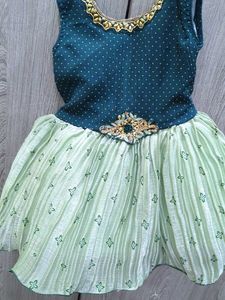 Cute Green Party Dress