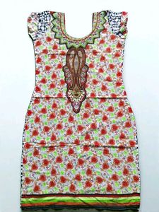 Floral Print Kurta