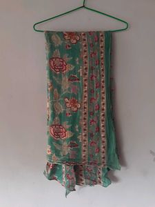 Floral Green Kurta Set