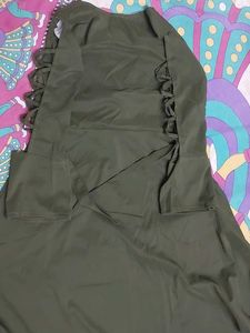 Green Mini Partywear Dress