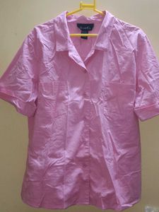 Pink Oversized Shirt