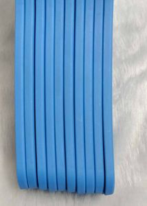 10 Blue Plastic Hangers