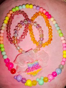 Colorful Kids Necklace Set