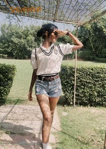 Vintage Style Sweater Vest