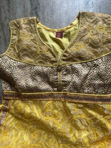 Yellow Kids Kurti