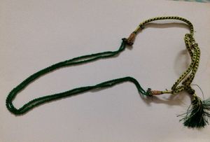 Ethnic Green Necklace